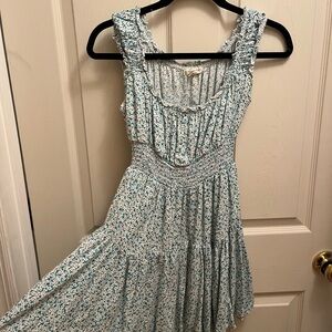 Aeropostale Floral Sundress Sleeveless Scoop Neck
